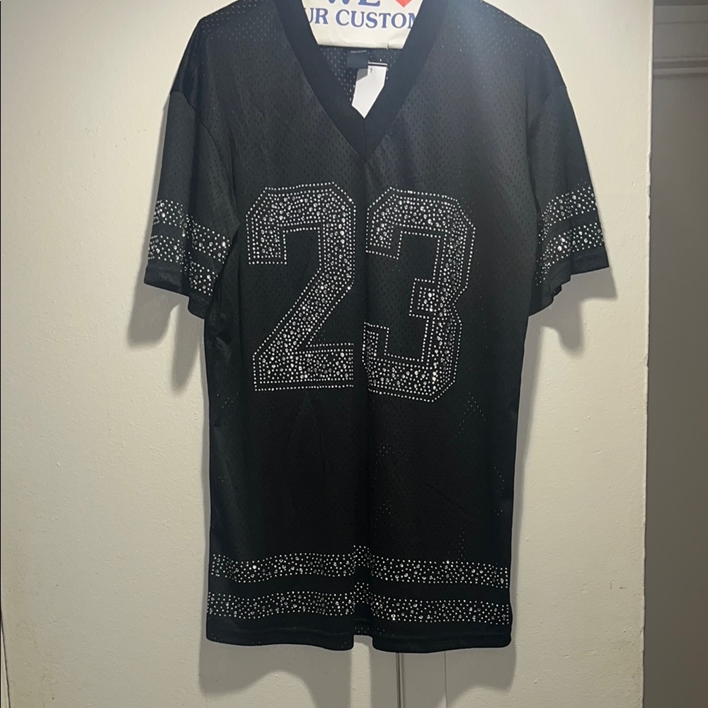 Black V-Neck Women’s Shirt